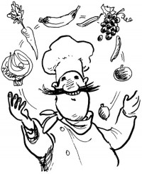 Chef at work