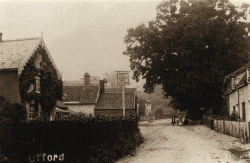 Lower Street, Ufford c1900